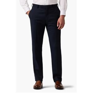 Alton Lane Mens Dress Pants 30 x 30 Navy Blue Tailored Fit NWT